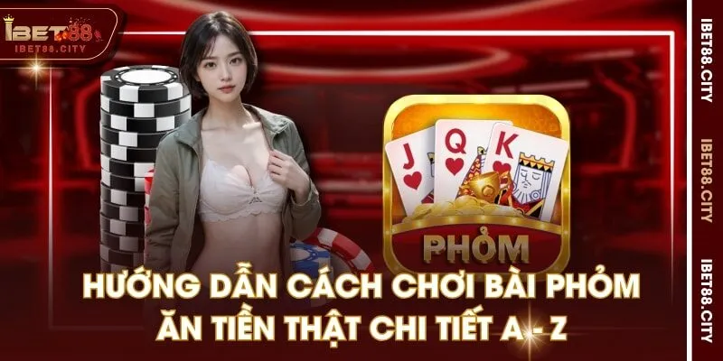 Cách chơi bài phỏm ăn tiền