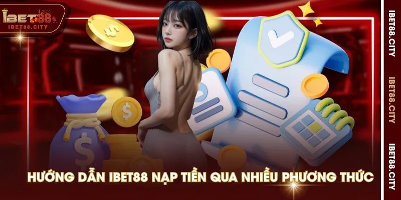 Hướng dẫn IBET88 nạp tiền qua nhiều phương thức